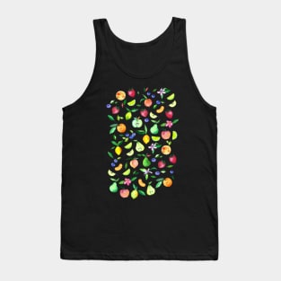 Fresh Fruit - a watercolor pattern Tank Top